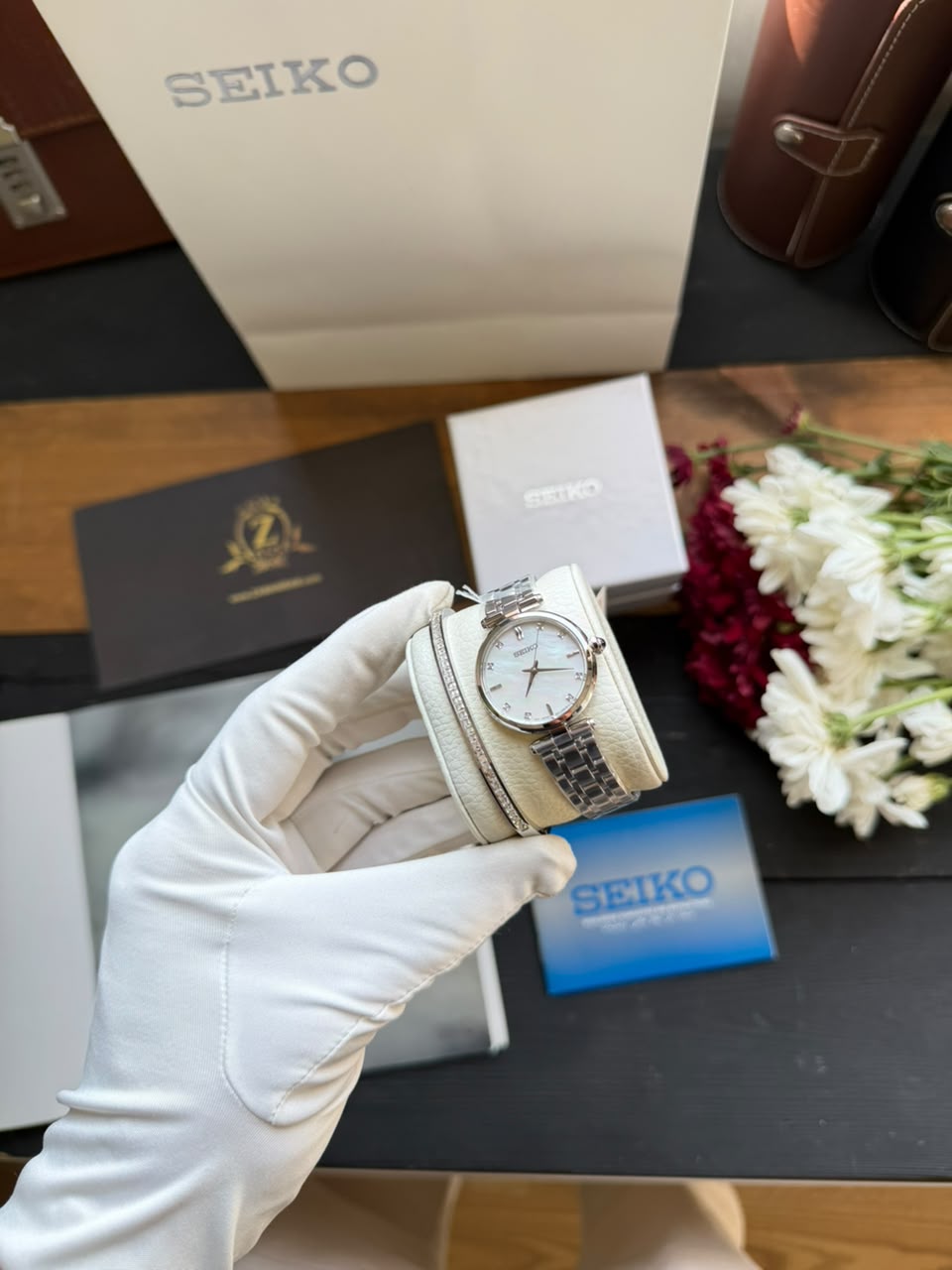 ساعت مچی زنانه سیکو seiko اورجینال مدل HGH005P1