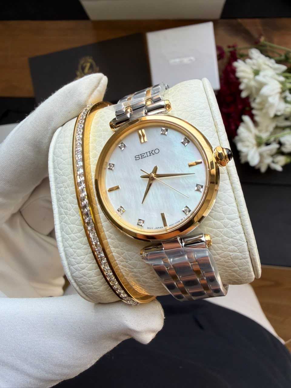 ساعت مچی زنانه سیکو seiko اورجینال مدل HGH007P1