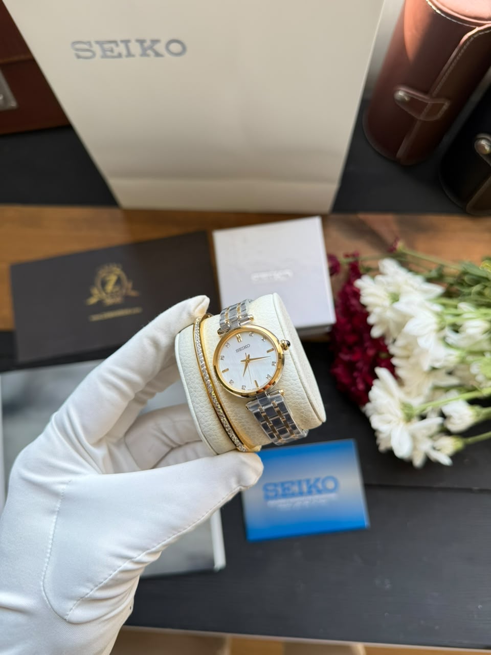 ساعت مچی زنانه سیکو seiko اورجینال مدل HGH007P1