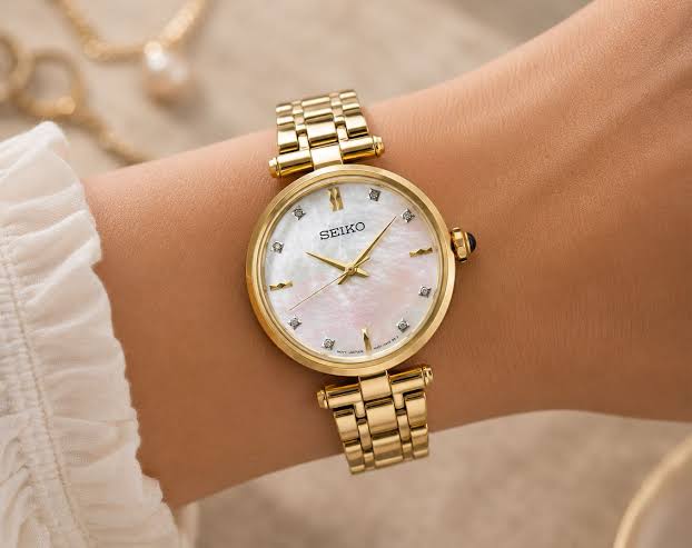 ساعت مچی زنانه سیکو seiko اورجینال مدل HGH008P1