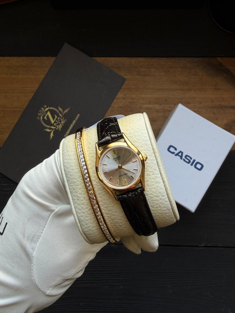 ساعت مچی زنانه کاسیو casio اورجینال مدل LTP-1094Q-7ARDF