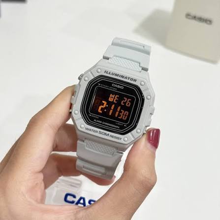 ساعت مچی مردانه و زنانه کاسیو  casio اورجینال مدل W-218H-8BV